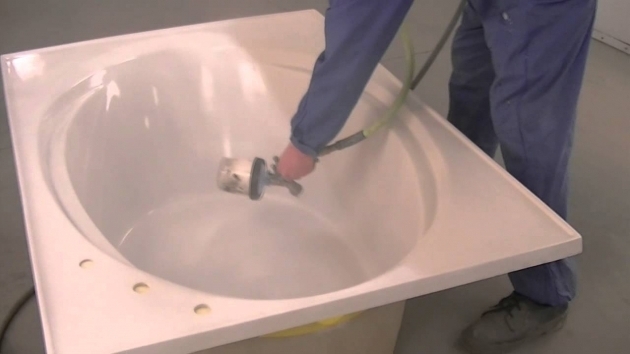 Alluring Painting A Bathtub How To Paint A Bathtub Youtube