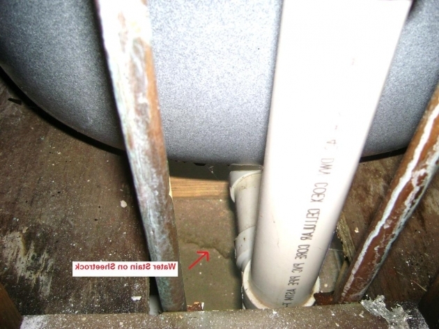 Alluring Water Leaking From Under Bathtub How To Fix A Shower Leak Behind The Wall