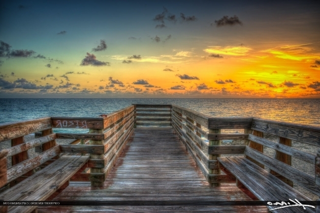 Awesome Bathtub Beach Florida Sunrise At The Stairs Stuart Florida Bathtub Beach