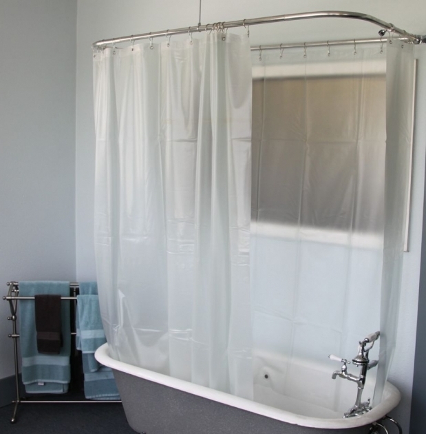 Beautiful Shower Curtains For Clawfoot Tub Clawfoot Tub Shower Addashower Kit For Clawfoot Tub In Chrome