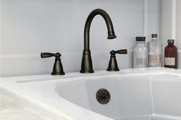 Beautiful Whirlpool Tub Faucets Faucet 86924brb In Mediterranean Bronze Moen