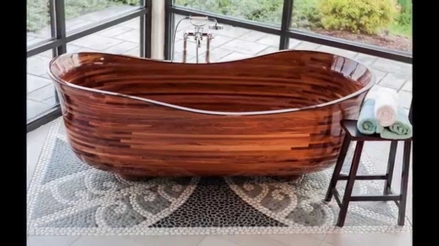 Fascinating Cedar Soaking Tub Custom Wood Bathtub Youtube