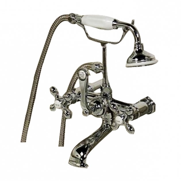 Fascinating Clawfoot Tub Handheld Shower Clawfoot Tub Filler Elephant Spout Hand Held Shower Swivel