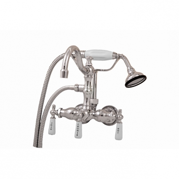 Fascinating Clawfoot Tub Handheld Shower Plumbing Clawfoot Tub Faucet With Handheld Shower