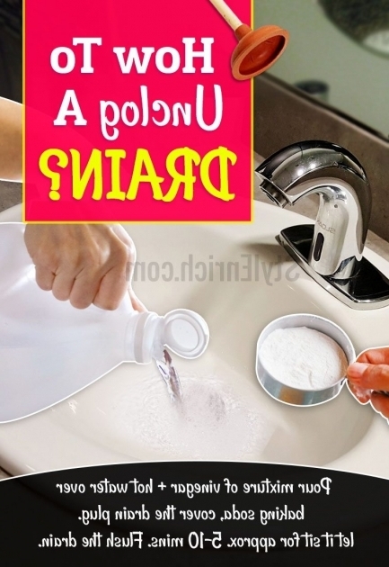 Fascinating How To Unclog A Bathtub Drain With Baking Soda How To Unclog A Drain Simple Techniques To Unclog Drain Efficiently
