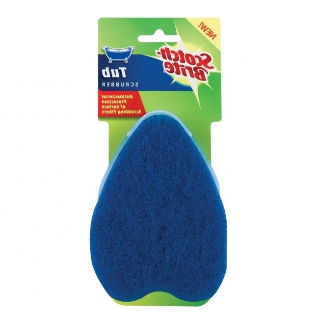 Gorgeous Bathtub Scrubber Scotch Brite Non Scratch Tub Scrubber 549h Cc The Home Depot