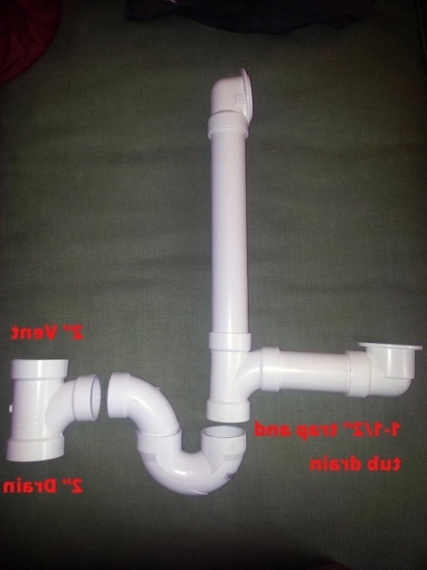 Gorgeous Installing A Bathtub Drain Plumbing Proper Size Drain And Venting Behind New Bathtub Home