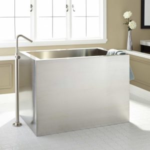 Stainless Steel Soaking Tub