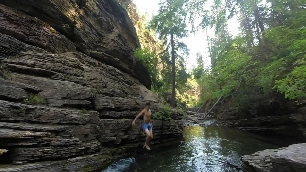 Incredible Devils Bathtub Devils Bathtub Spearfish Canyon South Dakota Youtube