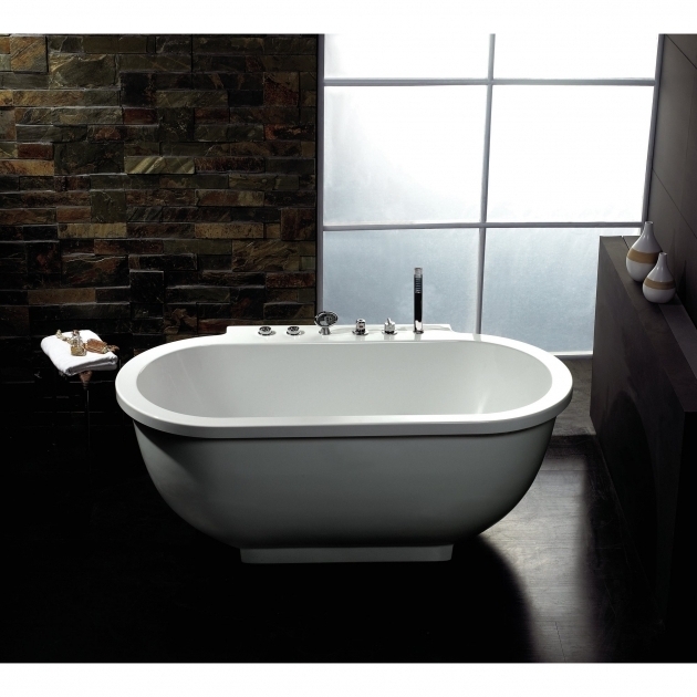 Incredible Small Whirlpool Tub Ariel Bath 71 X 37 Whirlpool Bathtub Reviews Wayfair