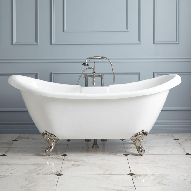 Marvelous 6Ft Clawfoot Tub Clawfoot Tubs Cast Iron Acrylic Copper Signature Hardware