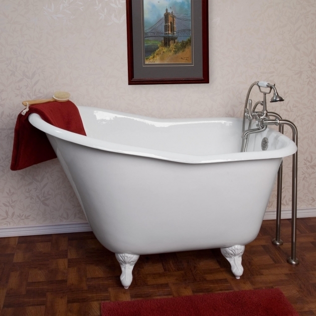 Marvelous Cast Iron Soaking Tub 52 Wallace Cast Iron Slipper Clawfoot Tub Bathroom