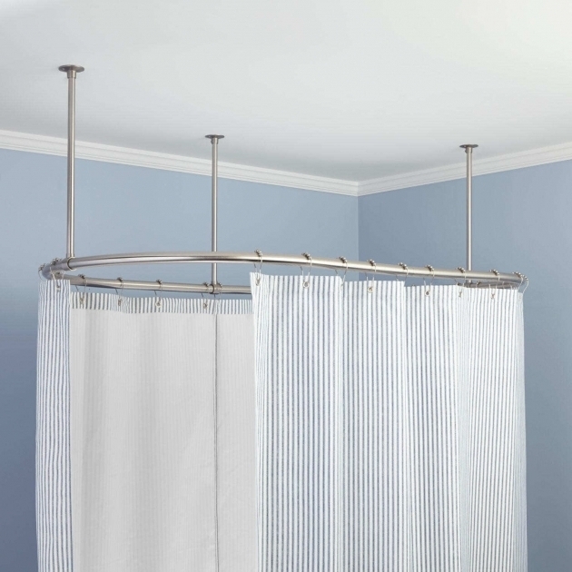 Marvelous Clawfoot Tub Shower Curtain Solutions Clawfoot Tub Shower Curtain For Bathroom Perfection Cafemomonh