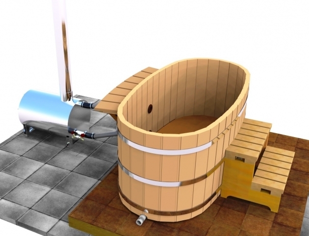 Remarkable Wood Fired Japanese Soaking Tub Japanese Wood Ofuro Soaking Tub For 2 Wood Fired Heater Ebay