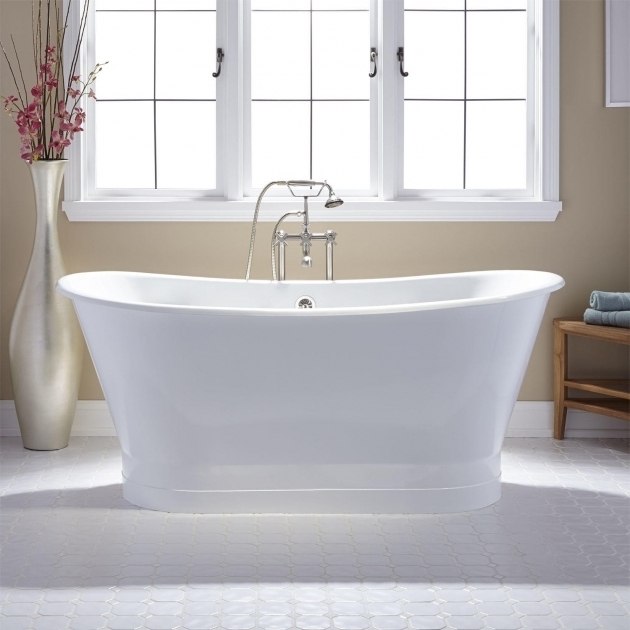Wonderful Cast Iron Soaking Tub 67 Kateryn Bateau Cast Iron Skirted Tub Bathroom