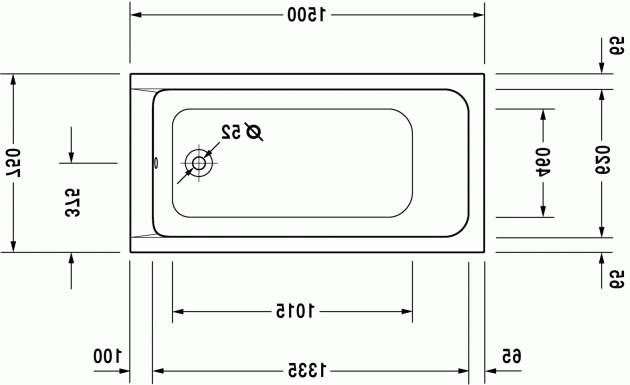 Wonderful How To Draw A Bathtub D Code Bathtub 700095 Duravit