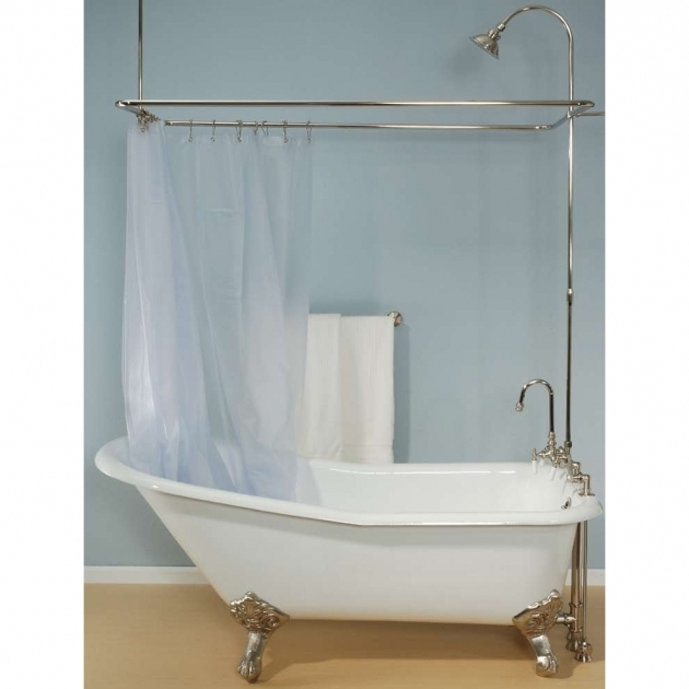 Beautiful Clawfoot Tub Shower Ring Clawfoot Tub Shower Kits