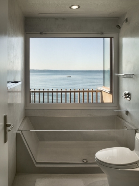 Beautiful See Through Bathtub Concrete Tubs Concreteworks East