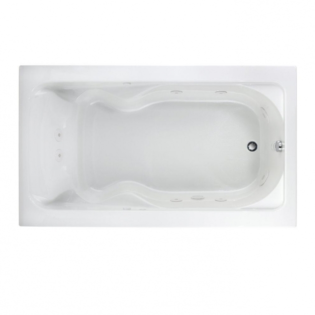 Fantastic 72 Inch Whirlpool Tub American Standard Everclean 6 Ft X 36 In Reversible Drain