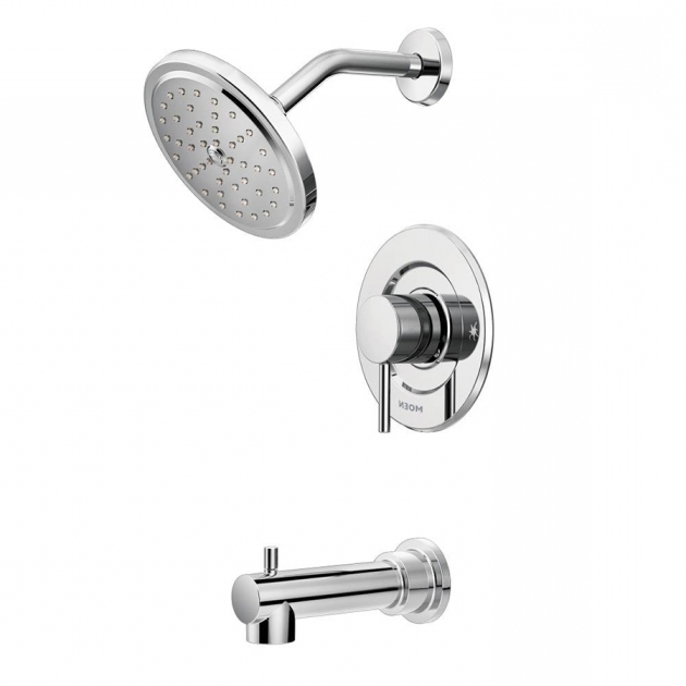Fascinating Bathtub Faucet Kit Shop Moen Align Chrome 1 Handle Bathtub And Shower Faucet Trim Kit