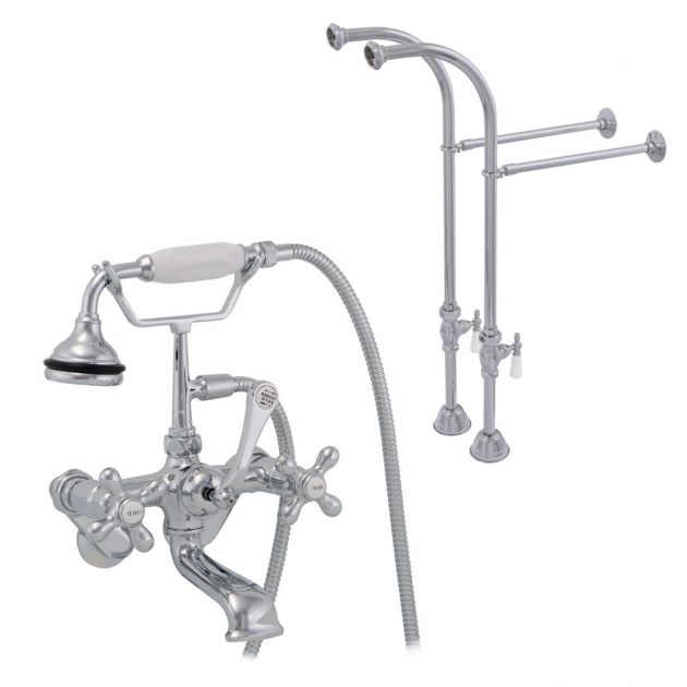 Fascinating Faucets For Clawfoot Tubs Morris Freestanding British Telephone Clawfoot Tub Faucet W