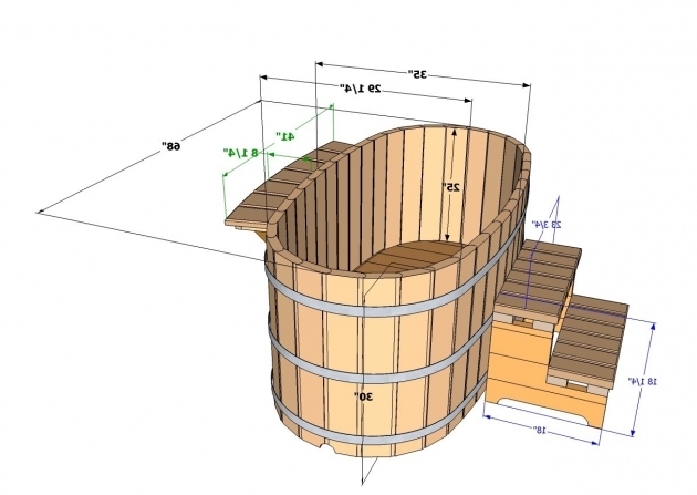 Gorgeous Soaking Tub Dimensions Amazon Ofuro Japanese Soaking Hot Tub 2 Person Wooden Tub