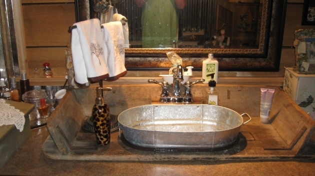 Incredible Galvanized Soaking Tub Galvanized Bucket Sink Images Home Furniture Ideas