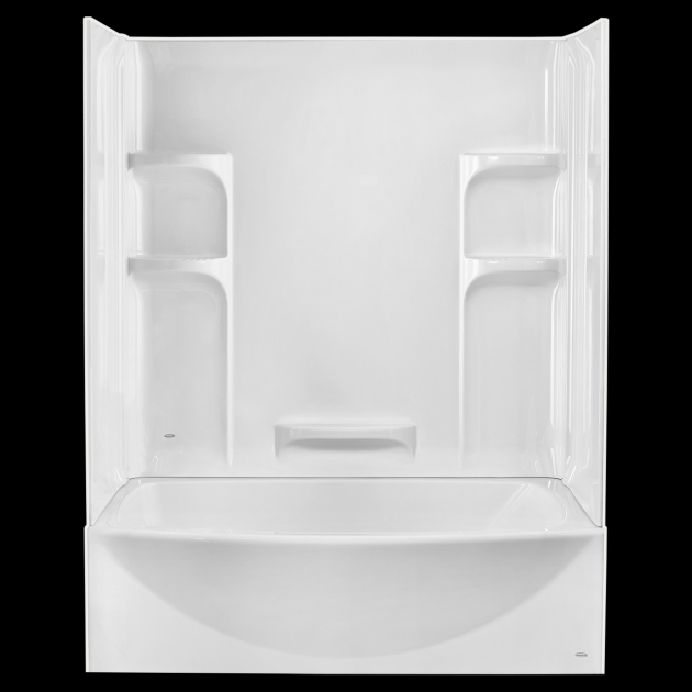 Incredible One Piece Bathtub Shower Combo Tub Shower Walls American Standard