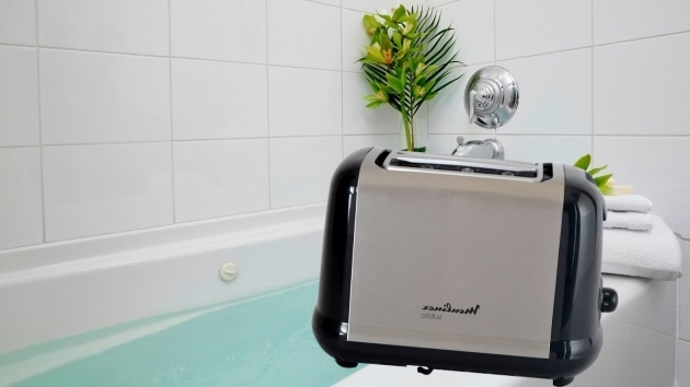 Inspiring Toaster Bathtub Pushing Toaster In A Bathtub Youtube
