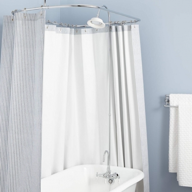 Marvelous Clawfoot Tub Shower Conversion Kit Gooseneck Clawfoot Tub Shower Conversion Kit Bathroom
