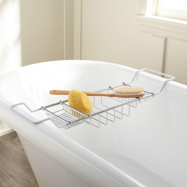 Outstanding Clawfoot Tub Shower Caddy Clawfoot Tub Accessories Signature Hardware
