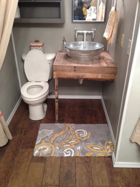 Picture of Galvanized Soaking Tub Galvanized Tub Sink And Watering Can Faucet Crafty Staci 10