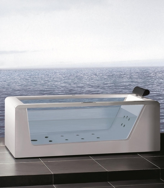 Picture of See Through Bathtub Atlas Usa Ariel Stylish And Modern See Through Whirlpool Bathtub