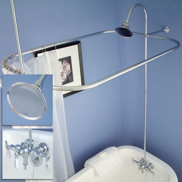 Stylish Clawfoot Tub Shower Conversion Kit Small Clawfoot Tub Best Small Bathtubs To Buy In Extra Deep