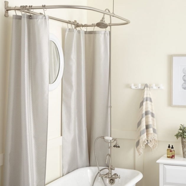 Wonderful Clawfoot Tub Shower Ring Gooseneck Clawfoot Tub Shower Conversion Kit D Style Shower Ring