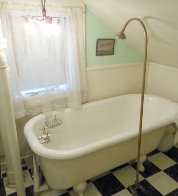 Wonderful Vintage Clawfoot Tub For Sale Vintage Brass Shower Head And Faucet For Cast Iron Tub Faucet