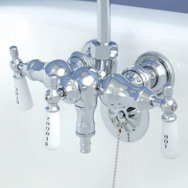 Alluring Clawfoot Tub Shower Attachment Shower Head Attachment Showers Decoration