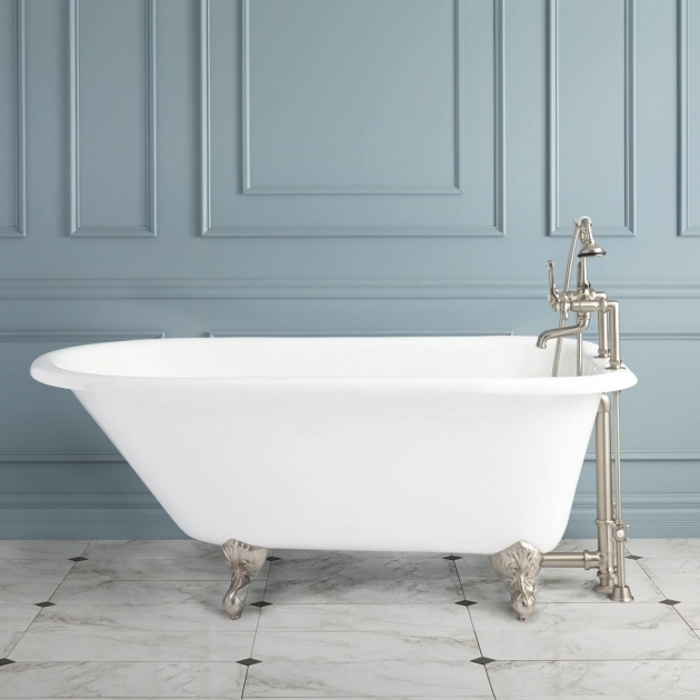 Amazing 48 Clawfoot Tub Celine Cast Iron Clawfoot Tub Bathroom