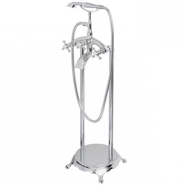 Awesome Clawfoot Tub Faucet Floor Mount Akdy 3 Handle Freestanding Floor Mount Claw Foot Tub Faucet