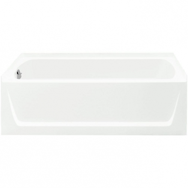 Awesome Sterling Bathtubs Sterling Ensemble 5 Ft Right Drain Bathtub In White 71171120 0