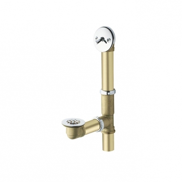 Beautiful Bathtub Drain Assembly Moen Brass Trip Lever Tub Drain Assembly In Oil Rubbed Bronze