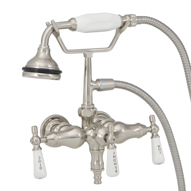 Beautiful Faucet For Clawfoot Tub Randolph Morris Clawfoot Tub Wall Mount Downspout Faucet With