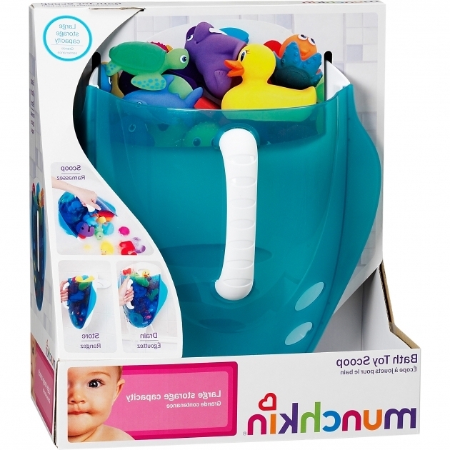 Fantastic Bathtub Toy Holder Munchkin Scoop Drain And Store Bath Toy Organizer Walmart