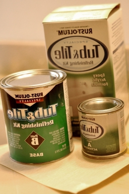Fascinating Rustoleum Bathtub Refinishing Kit Raising Hope Diy Rust Oleum Tub And Tile Refinishing Kit