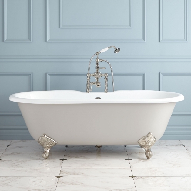 Incredible New Clawfoot Tub 66 Sanford Cast Iron Clawfoot Tub Imperial Feet Light Gray
