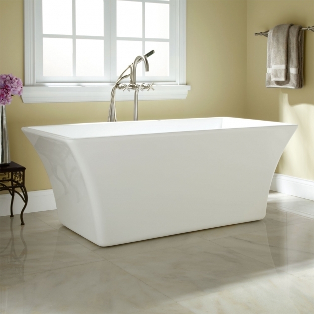 Incredible Stand Alone Bathtubs Draque Acrylic Freestanding Tub Bathroom