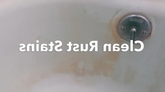 Marvelous Remove Rust From Bathtub How To Clean A Bathtub Remove Rust And Hard Water Stains With Bar