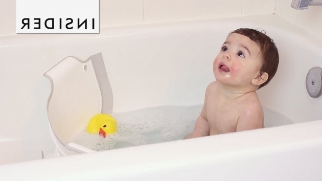Picture of Bathtub Divider For Baby Divider Creates Ba Tub Youtube