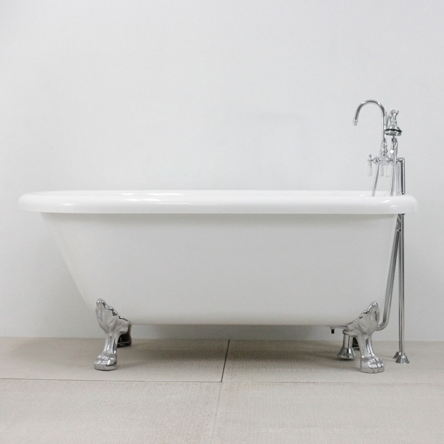 Picture of Classic Clawfoot Tubs Hlfl59fpk 59 Hotel Collection Classic Clawfoot Tub And Faucet Pack