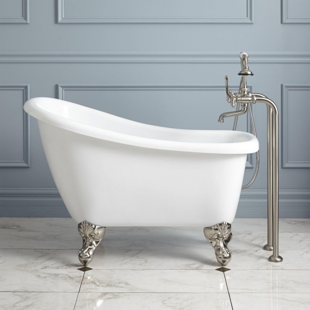 Stunning New Clawfoot Tub 43 Carter Mini Acrylic Clawfoot Tub Bathroom